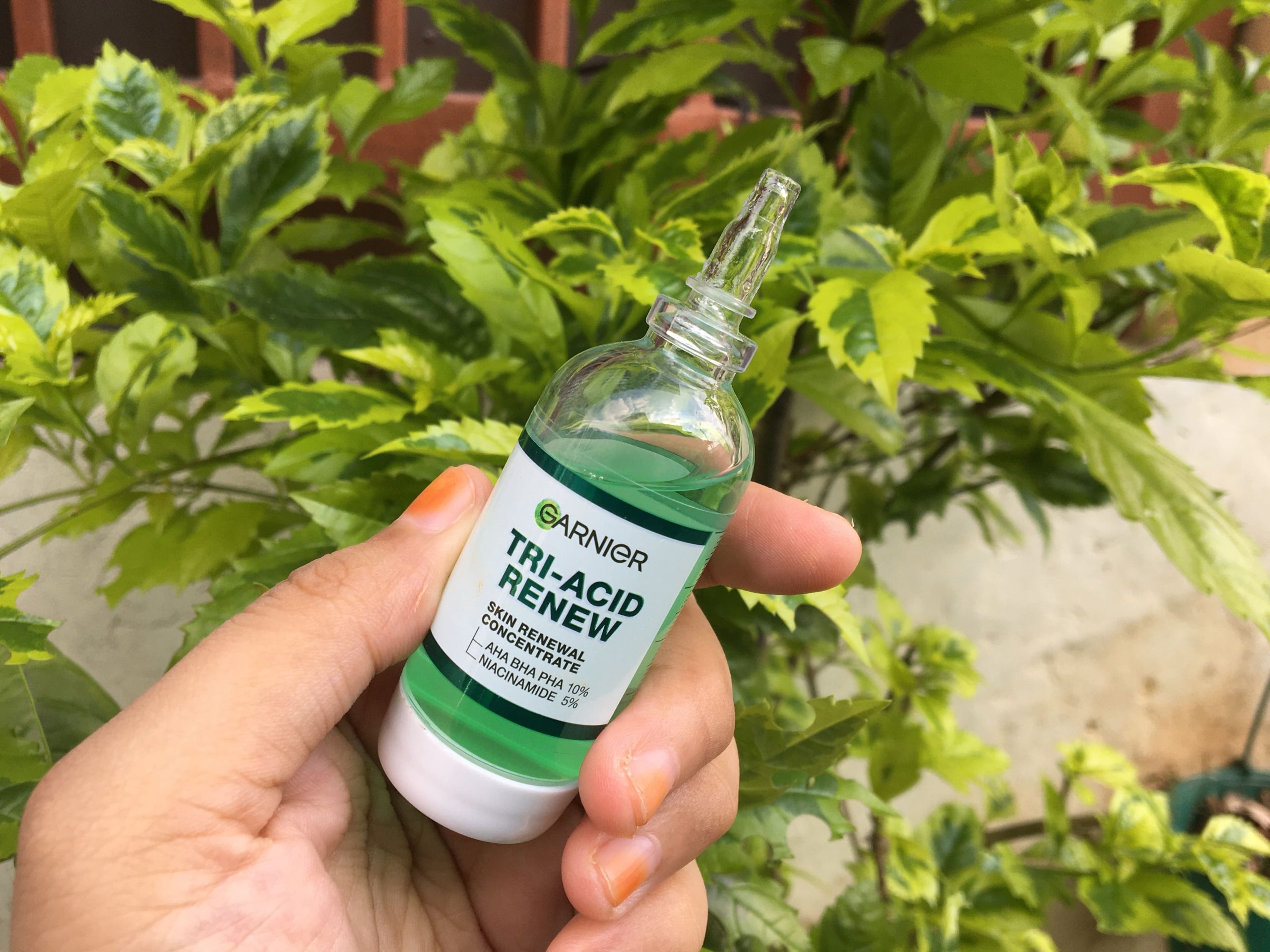 Review Garnier Tri Acid Peeling Serum Renew 