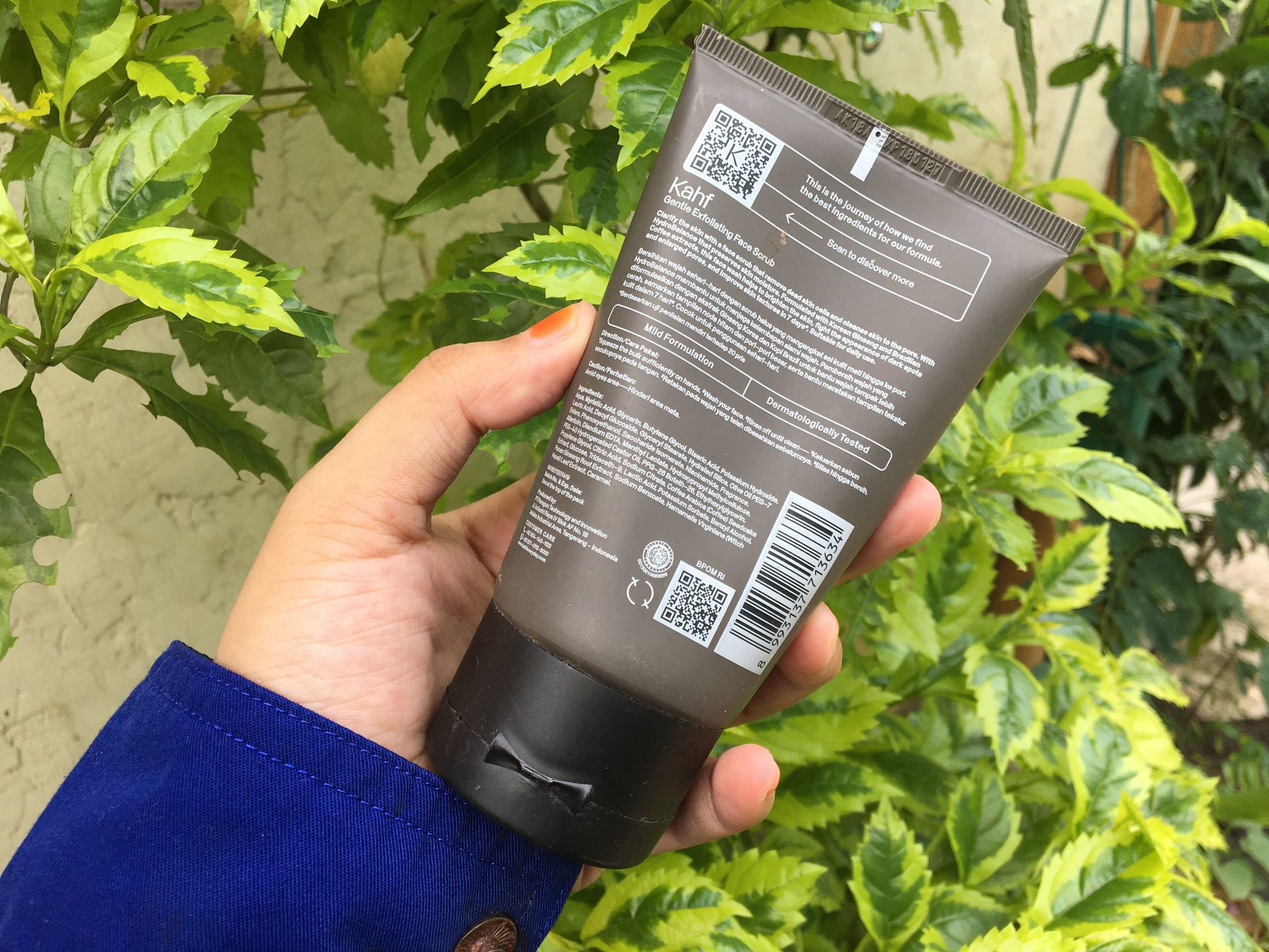 Review Kahf Gentle Exfoliating Face Scrub | Wajah Bersih dan Cerah