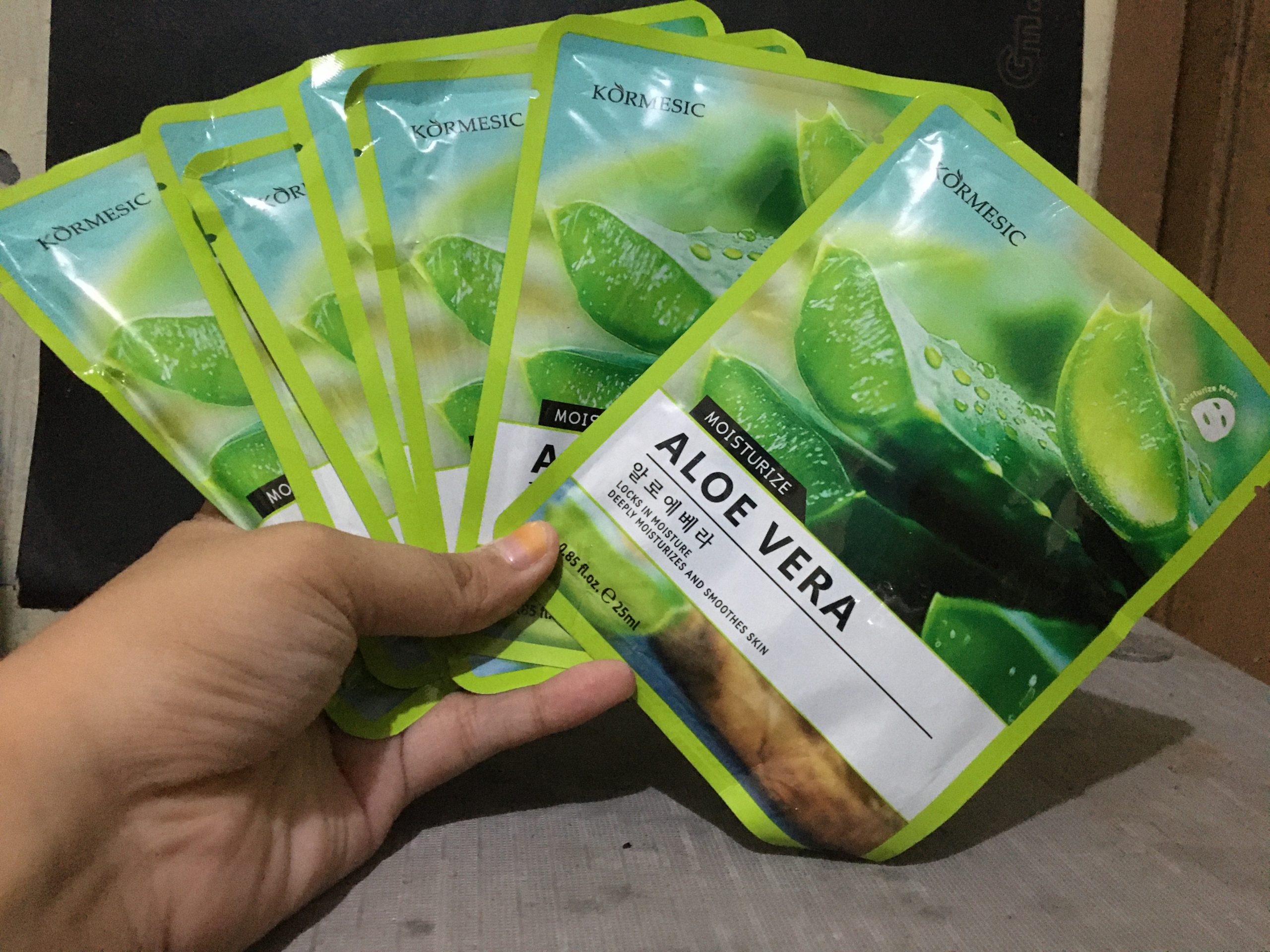 Review Sheetmask Kormesic Moisturizer Aloe Vera